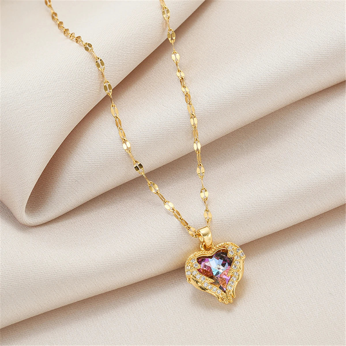 Ocean Heart Radiance Necklace