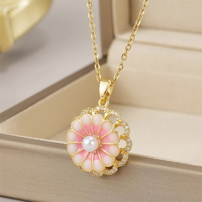 Moonlit Butterfly Tassel Necklace