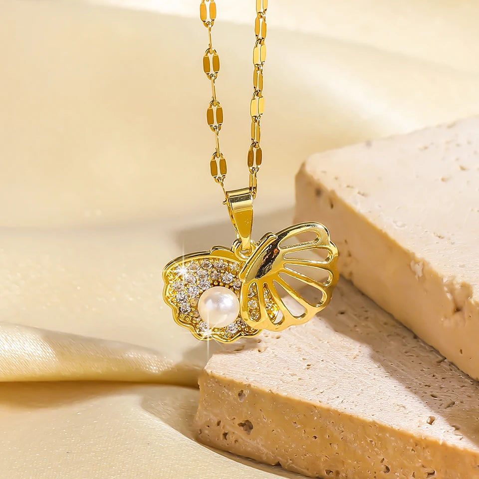 Golden Pearl Romance Set