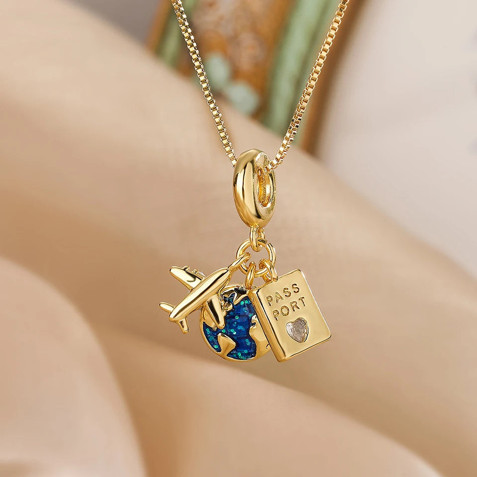 Starlit Galaxy Pendant