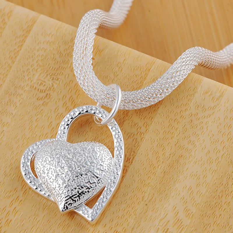 Eternal Double Heart Necklace