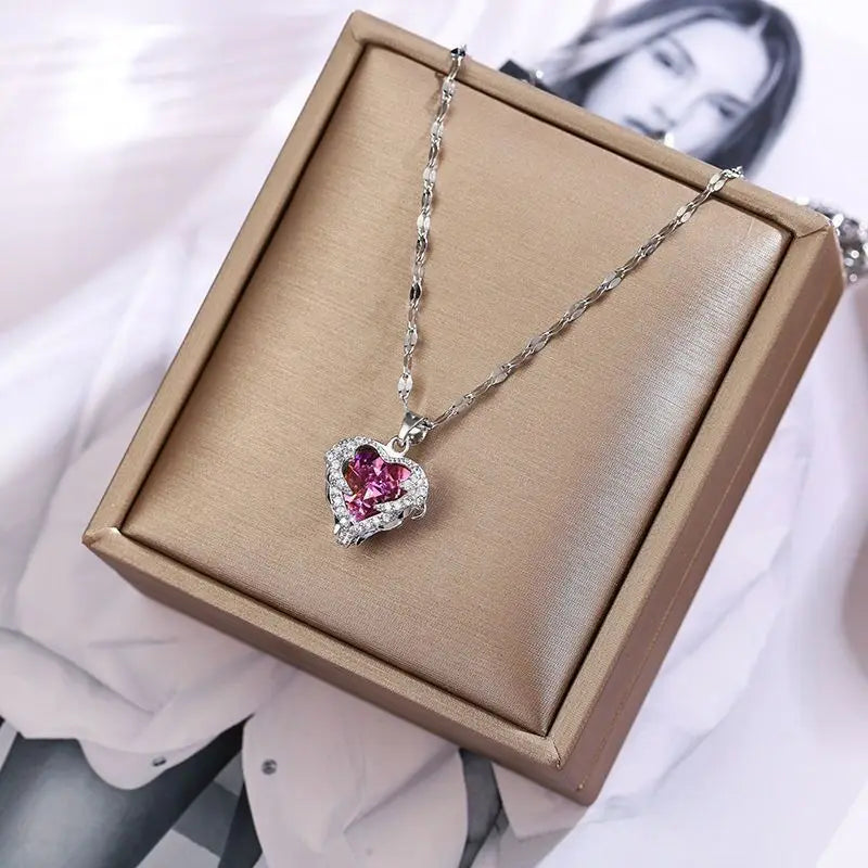 Ocean Heart Radiance Necklace