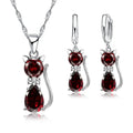 Silver Kitty Charm Set