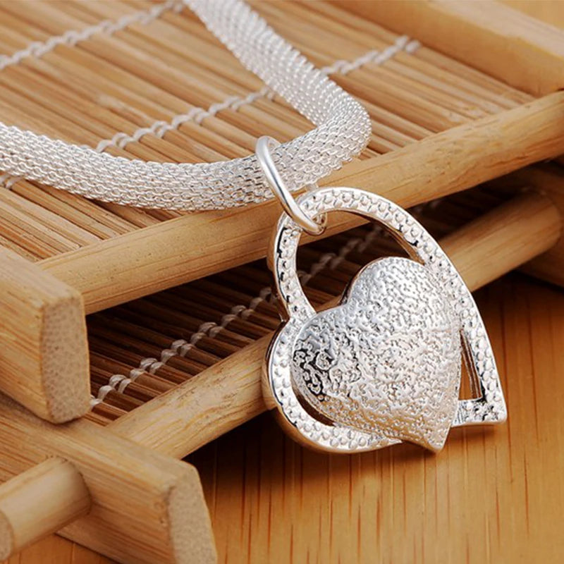 Eternal Double Heart Necklace