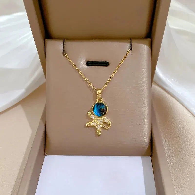 Starlit Galaxy Pendant