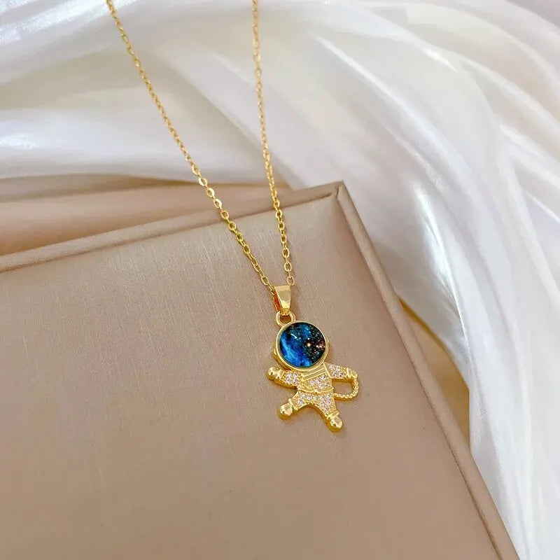 Starlit Galaxy Pendant
