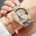 RoseBloom Quartz & Bracelet Set