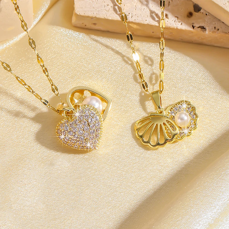 Golden Pearl Romance Set